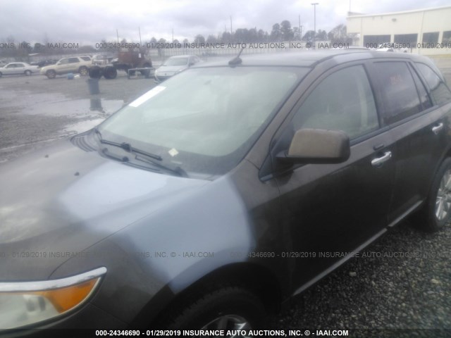 2FMDK3JC9BBA04874 - 2011 FORD EDGE SEL BROWN photo 6