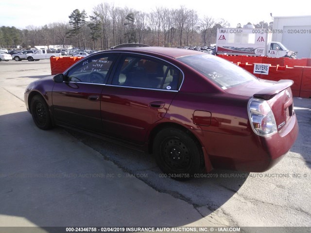 1N4AL11DX6C190566 - 2006 NISSAN ALTIMA S/SL MAROON photo 3