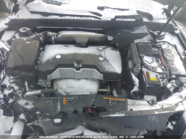 1G11C5SL6FF331695 - 2015 CHEVROLET MALIBU 1LT ნაცრისფერი ფოტო 10