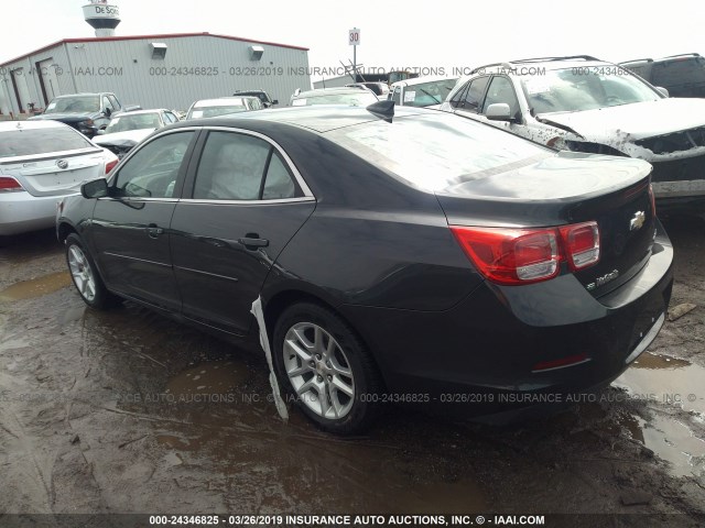 1G11C5SL6FF331695 - 2015 CHEVROLET MALIBU 1LT ნაცრისფერი ფოტო 3