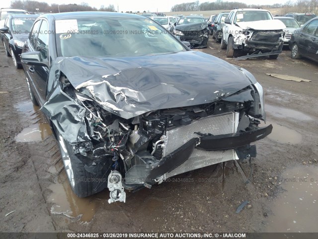 1G11C5SL6FF331695 - 2015 CHEVROLET MALIBU 1LT ნაცრისფერი ფოტო 6