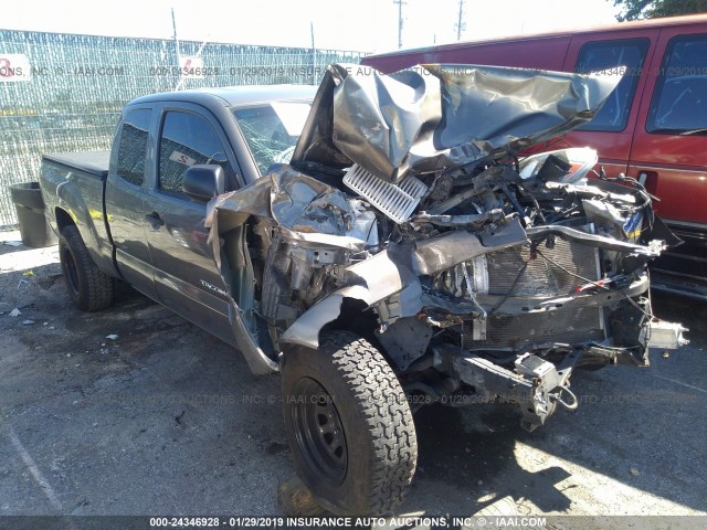 5TFTX4CN3DX035037 - 2013 TOYOTA TACOMA ACCESS CAB GRAY photo 1