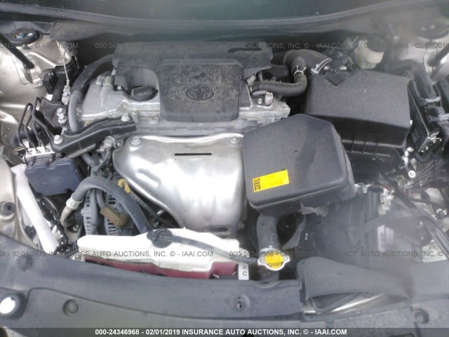 4T1BF1FK9EU858150 - 2014 TOYOTA CAMRY L/SE/LE/XLE 米色 照片 10
