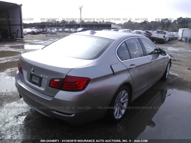 WBA5B1C54ED481770 - 2014 BMW 535 I Champagne photo 4