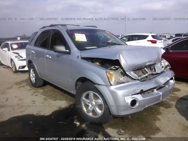 KNDJD733265646451 - 2006 KIA SORENTO EX/LX SILVER photo 1