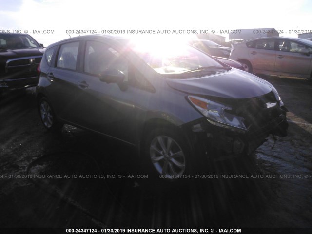 3N1CE2CP1FL395940 - 2015 NISSAN VERSA NOTE S/S PLUS/SV/SL/SR GRAY photo 1