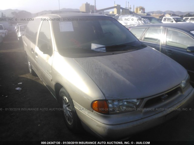 2FMDA5143WBA31341 - 1998 FORD WINDSTAR WAGON GOLD photo 1