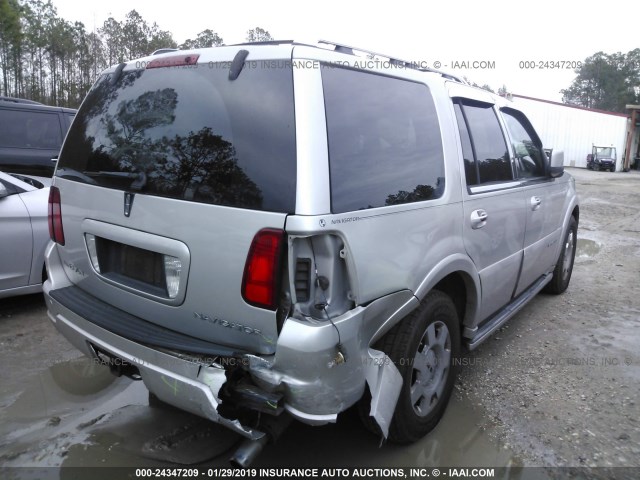 5LMFU27566LJ15505 - 2006 LINCOLN NAVIGATOR SILVER photo 4