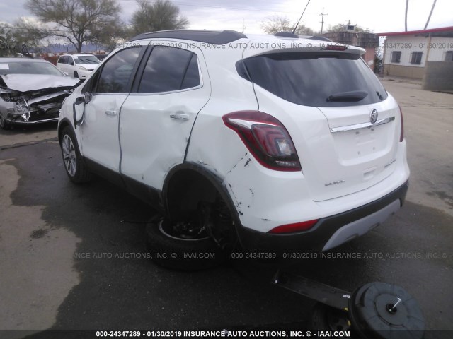 KL4CJASB2JB641181 - 2018 BUICK ENCORE PREFERRED Ақ фото 6