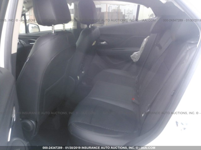 KL4CJASB2JB641181 - 2018 BUICK ENCORE PREFERRED Ақ фото 8