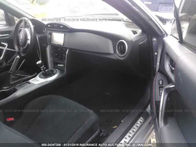 JF1ZNAA13G9707532 - 2016 TOYOTA SCION FR-S SILVER photo 5