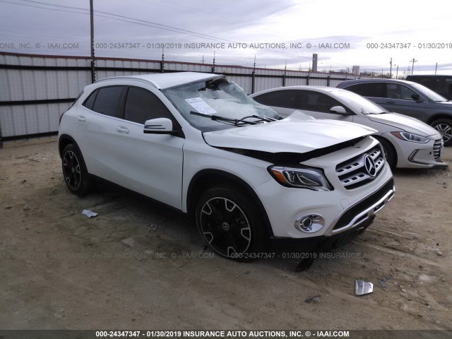 WDCTG4EB5JJ452543 - 2018 MERCEDES-BENZ GLA 250 WHITE photo 1