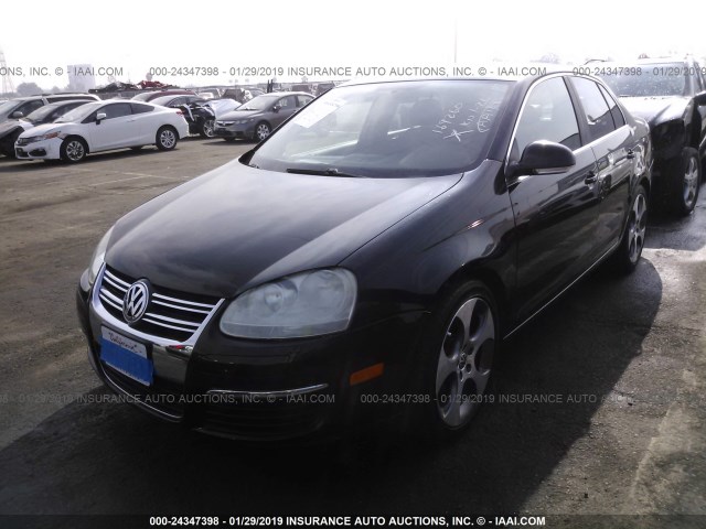 3VWRZ71K88M169260 - 2008 VOLKSWAGEN JETTA SE/SEL BLACK photo 2