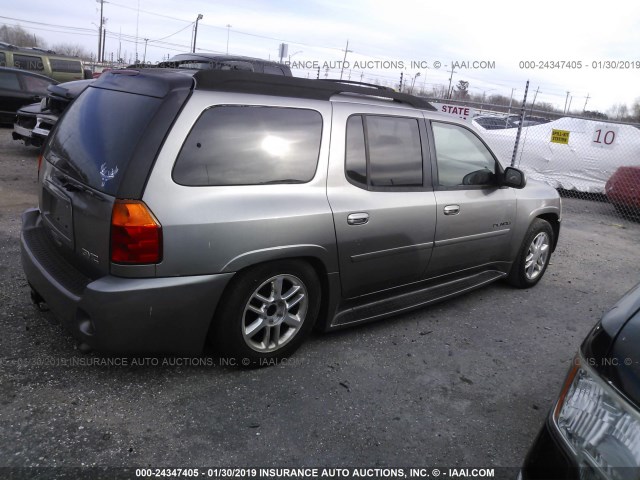 1GKES66M166165921 - 2006 GMC ENVOY DENALI XL GRAY photo 4