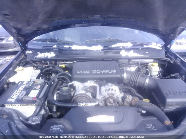 1J4GW48J34C311745 - 2004 JEEP GRAND CHEROKEE LAREDO/COLUMBIA/FREEDOM 深蓝色 照片 10