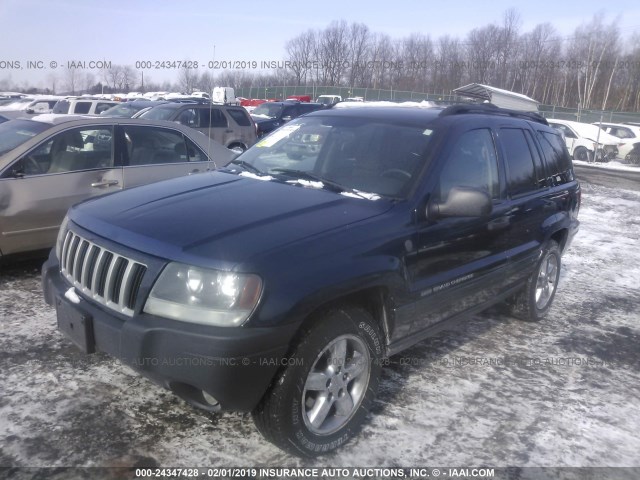 1J4GW48J34C311745 - 2004 JEEP GRAND CHEROKEE LAREDO/COLUMBIA/FREEDOM 深蓝色 照片 2