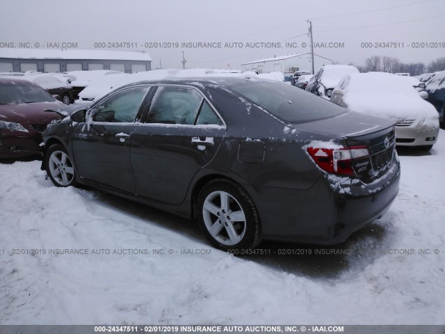 4T1BF1FK9DU297513 - 2013 TOYOTA CAMRY L/SE/LE/XLE Boz foto 3