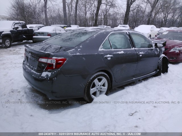 4T1BF1FK9DU297513 - 2013 TOYOTA CAMRY L/SE/LE/XLE Boz foto 4