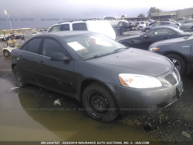 1G2ZF55B464287202 - 2006 PONTIAC G6 SE GRAY photo 1