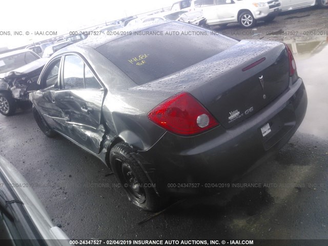 1G2ZF55B464287202 - 2006 PONTIAC G6 SE GRAY photo 3