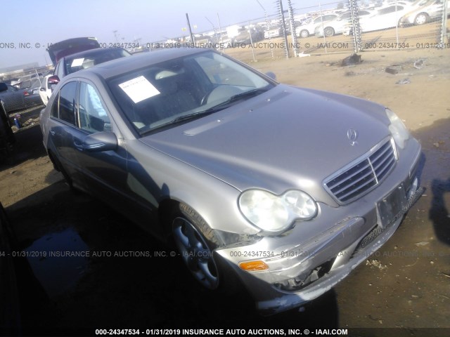 WDBRF52H46A877453 - 2006 MERCEDES-BENZ C GENERATION 2006 230 GRAY photo 1