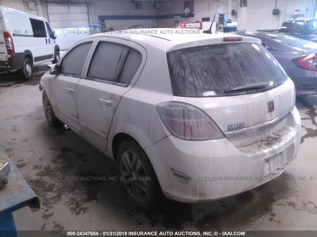 W08AR671385041533 - 2008 SATURN ASTRA XE WHITE photo 3