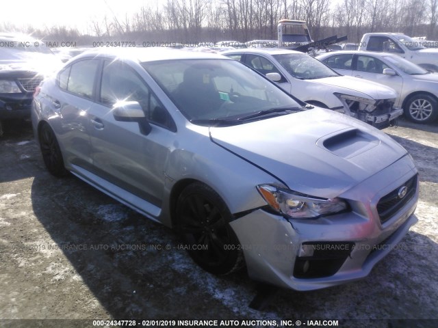 JF1VA1E66G9831536 - 2016 SUBARU WRX PREMIUM SILVER photo 1