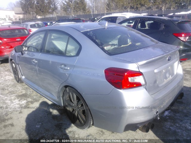 JF1VA1E66G9831536 - 2016 SUBARU WRX PREMIUM SILVER photo 3