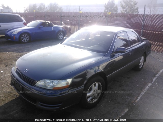 JT8GK13T4R0003466 - 1994 LEXUS ES 300 BLUE photo 2