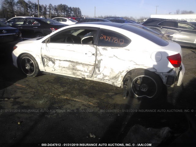 JTKDE177060088366 - 2006 TOYOTA SCION TC თეთრი ფოტო 3