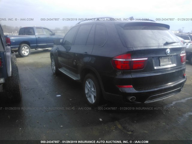 5UXZW0C5XCL673781 - 2012 BMW X5 XDRIVE35D Qara foto 3