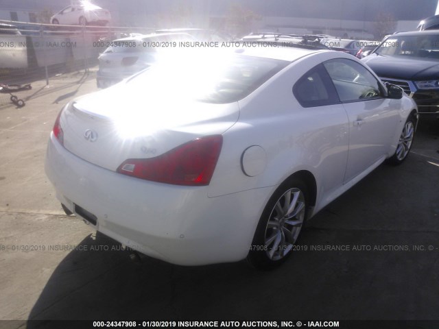 JN1CV6EK3EM111883 - 2014 INFINITI Q60 JOURNEY/IPL WHITE photo 4