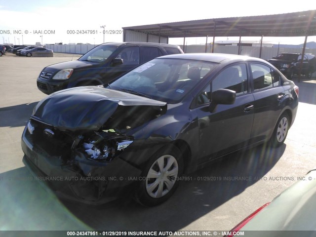 JF1GJAA65CH004481 - 2012 SUBARU IMPREZA GRAY photo 2