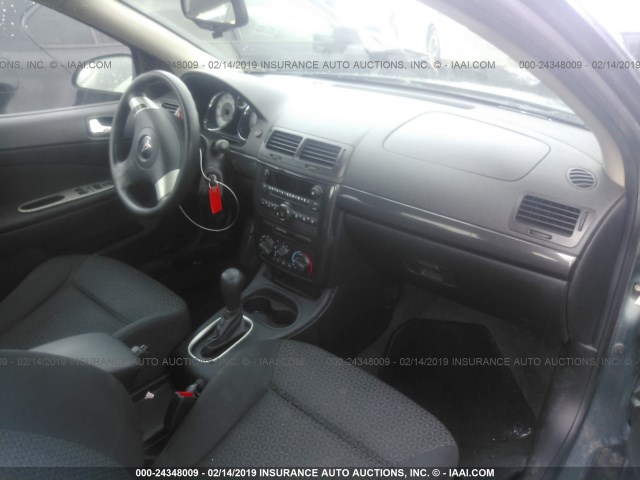 1G2AS18H497240689 - 2009 PONTIAC G5 BLUE photo 5