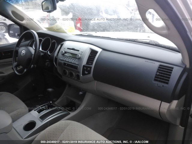5TETX22N66Z318128 - 2006 TOYOTA TACOMA ACCESS CAB თაფლისფერი ფოტო 5