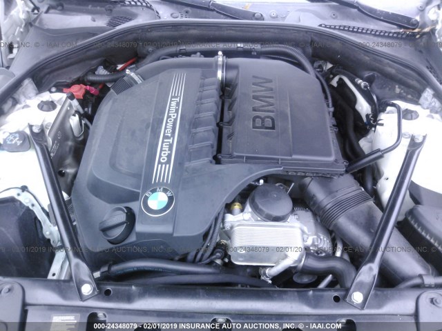 WBAFR7C52DC828732 - 2013 BMW 535 I WHITE photo 10