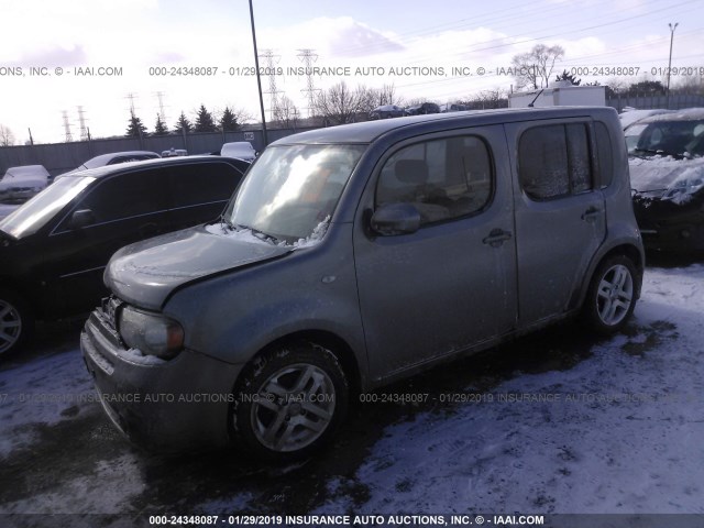 JN8AZ2KR7AT168210 - 2010 NISSAN CUBE S/SL/KROM GRAY photo 2