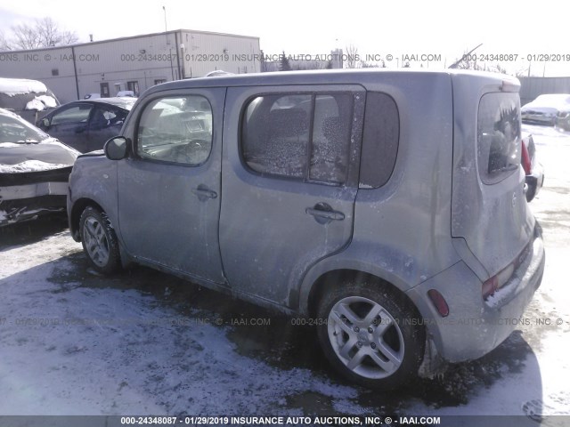 JN8AZ2KR7AT168210 - 2010 NISSAN CUBE S/SL/KROM GRAY photo 3