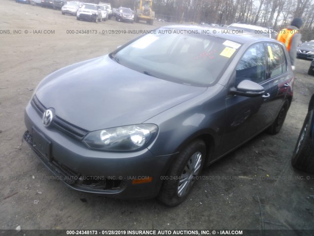 WVWDB7AJ6AW163665 - 2010 VOLKSWAGEN GOLF 灰色 照片 2