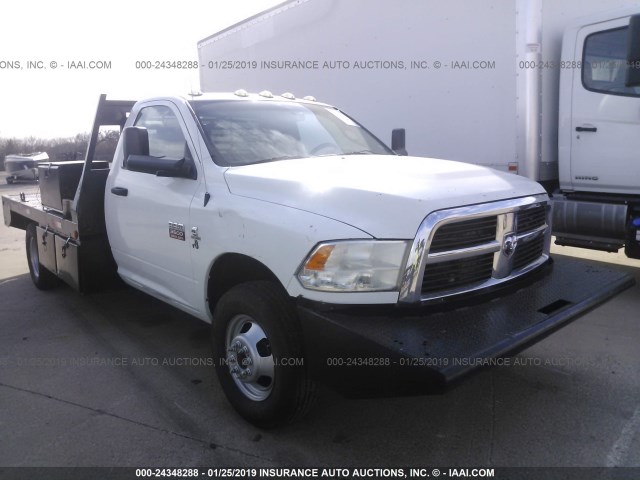 3C7WDSBL1CG283660 - 2012 DODGE RAM 3500 ST/SLT WHITE photo 1