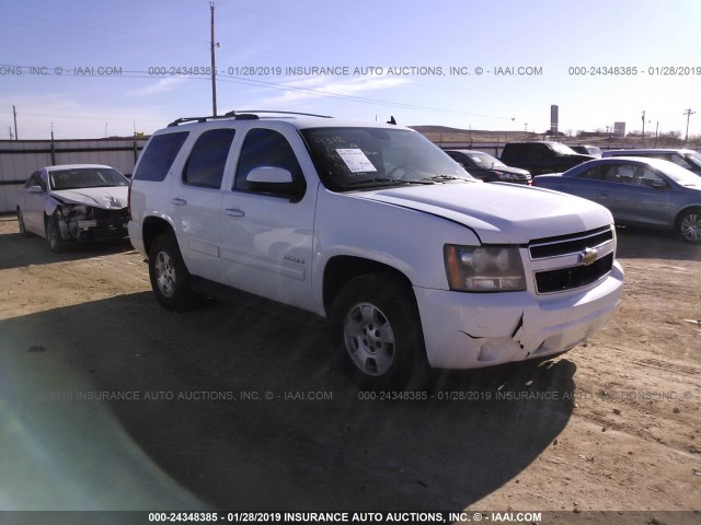 1GNSCBE04BR189312 - 2011 CHEVROLET TAHOE C1500 LT WHITE photo 1