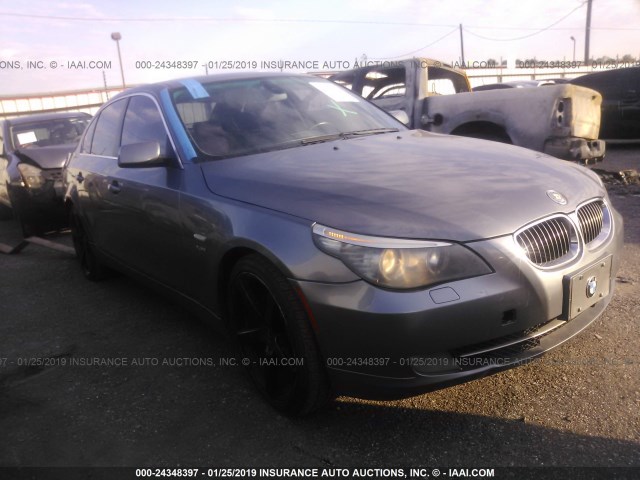 WBANV13569C152488 - 2009 BMW 528 XI GRAY photo 1