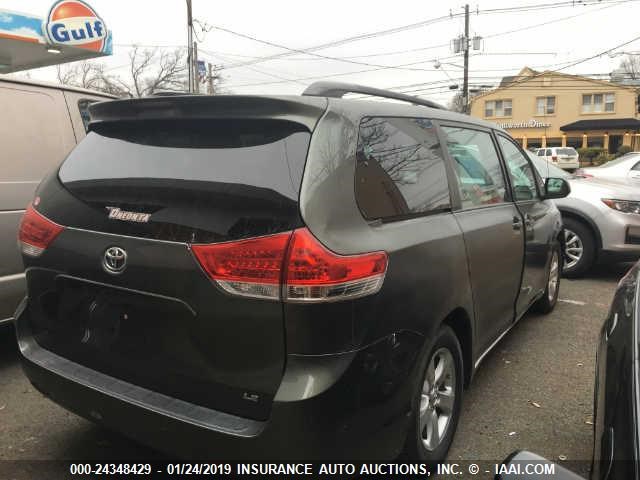 5TDKK3DC1ES473788 - 2014 TOYOTA SIENNA GREEN photo 4