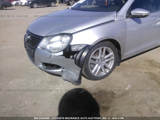 WVWFA71F79V015825 - 2009 VOLKSWAGEN EOS LUX 银色 照片 6