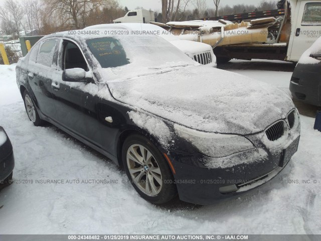 WBANV9C50AC461747 - 2010 BMW 535 BLACK photo 1