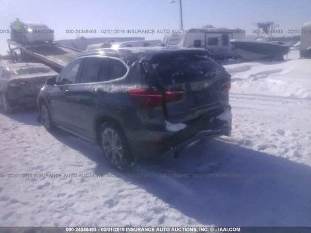 WBXHT3Z36G4A49480 - 2016 BMW X1 XDRIVE28I GRAY photo 3