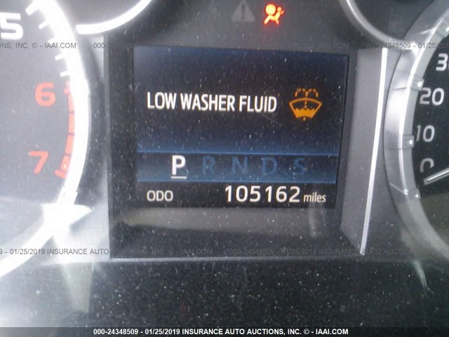 5TFUY5F12EX335928 - 2014 TOYOTA TUNDRA DOUBLE CAB SR/SR5 RED photo 7