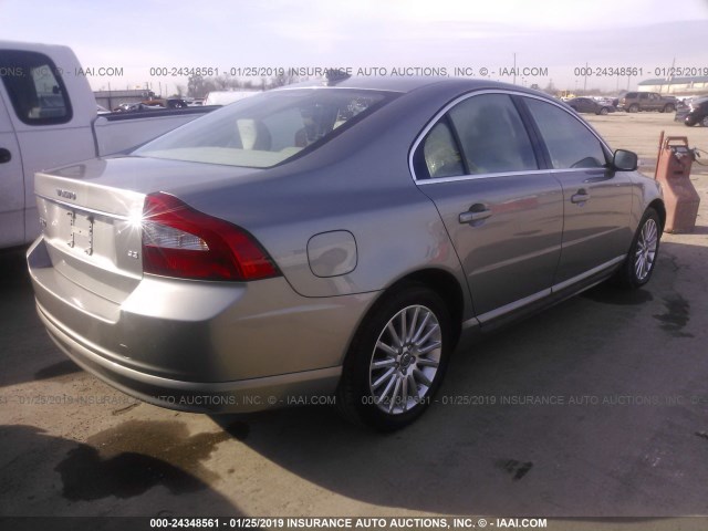 YV1AS982281051606 - 2008 VOLVO S80 3.2 GRAY photo 4