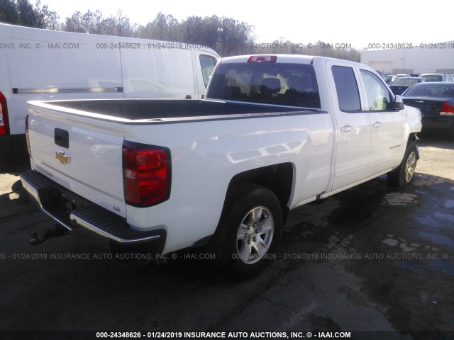 2GCRCPEC6K1132570 - 2019 CHEVROLET SILVERADO LD C1500 LT WHITE photo 4