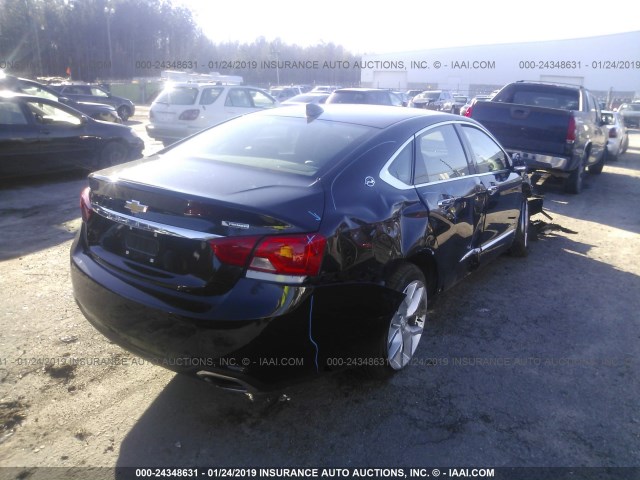 2G1105S34K9105988 - 2019 CHEVROLET IMPALA PREMIER BLACK photo 4